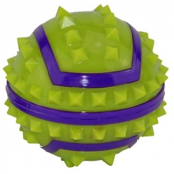 DOGMAN Мяч с шипами для массажа десен (7 см.)