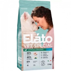 Elato Holistic Vet Special Hypoallergenic д/собак диет. рыба 2 кг