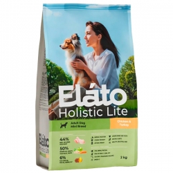 Elato Holistic Lite д/взр.соб.мелк. пород Курица/Индейка 2 кг