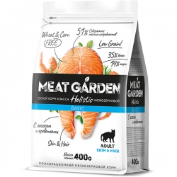 Meat Garden д/кошек 400г с лососем и креветками